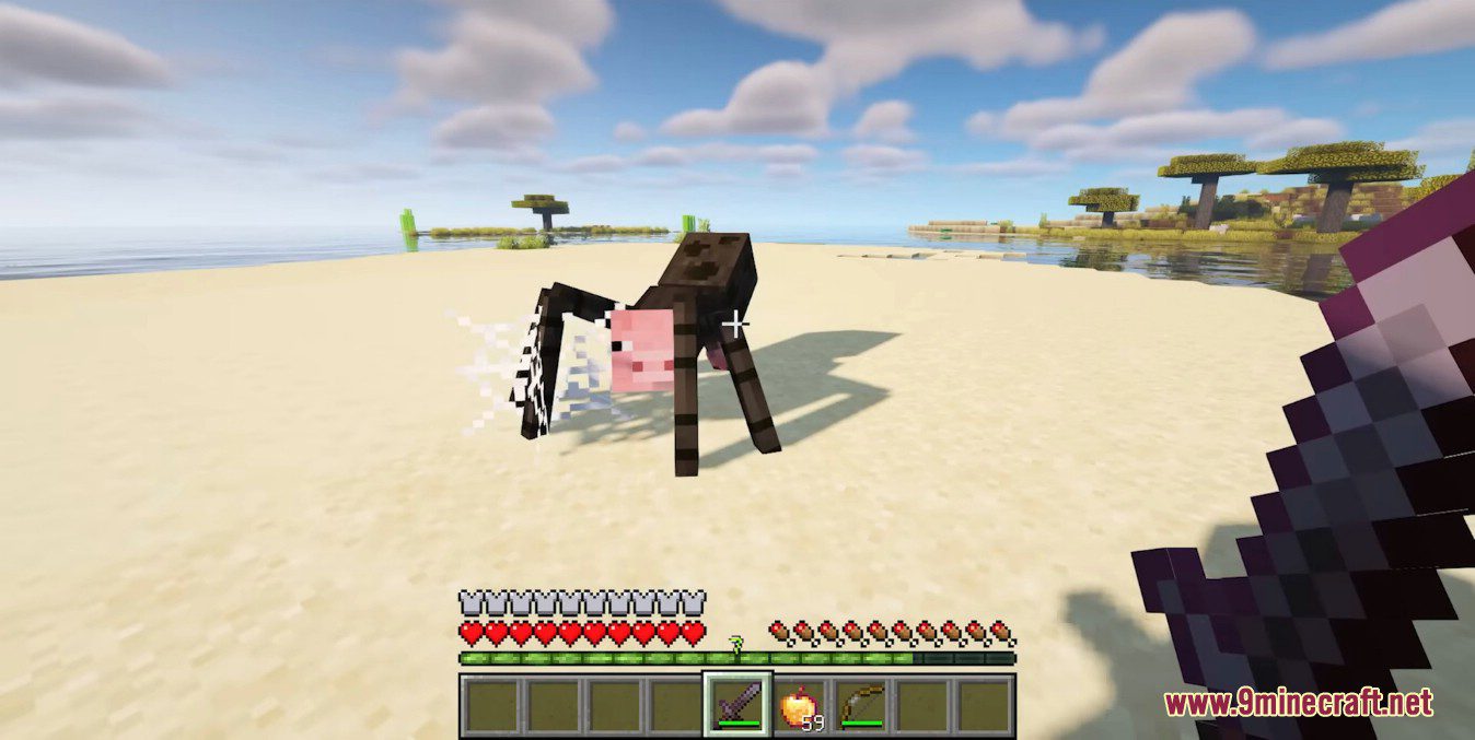 description_11 Mutant Monster Mod - могущественный зверь.
