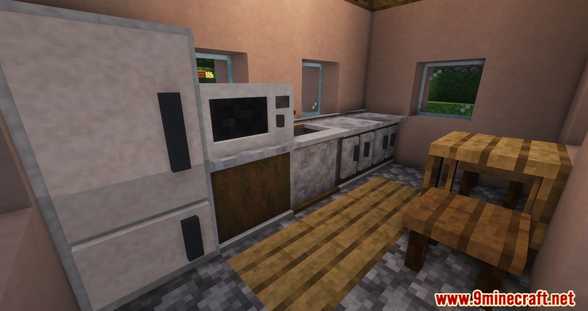 image 6 for Reeves' Furniture Mod (1.20.4) - brings decorative elements to the game