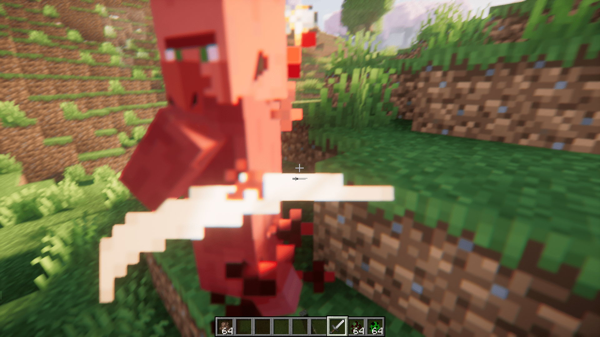 description_4 Extra Gore Mod (1.20.1) - efectos de la sangre y partículas