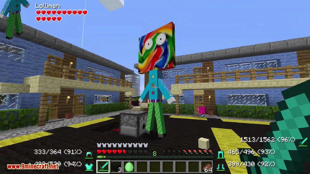 description_6 Más Creeps y Extraños Mod (1.12.2) - Big Baby, Lolipop Man...