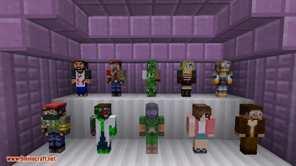 image 19 for Sculptures Mod (1.20.4) - скульптурные скины для Minecraft