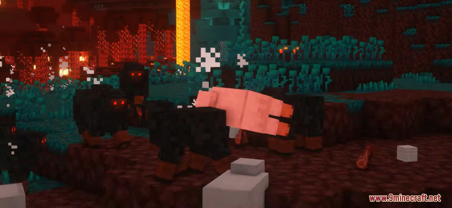 description_4 Nether Sheep Mod (1.20.1) - Nether revision