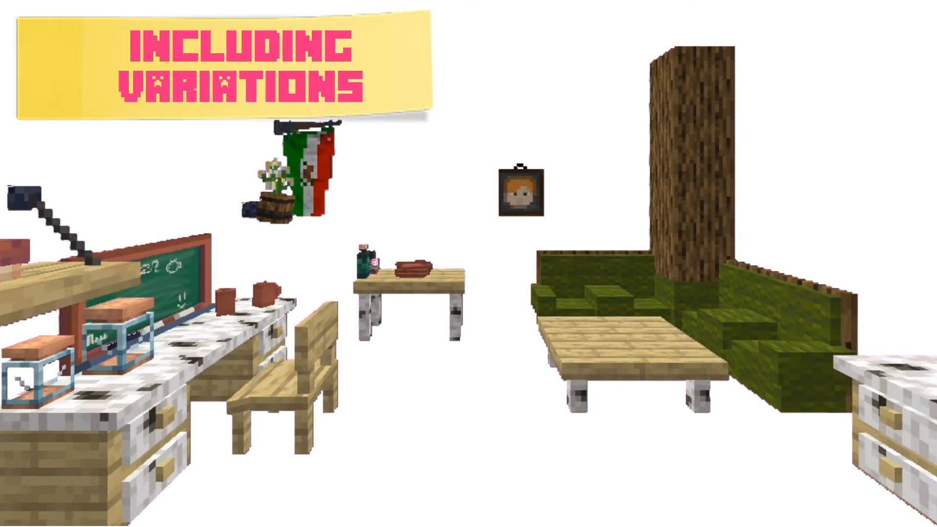 image 10 for MeoWhy Furniture Add-on (1.20) - MCPE/Bedrock Mod