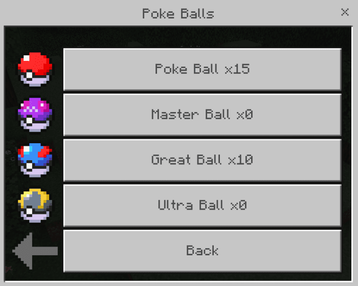 image 18 for Add-on PokeBedrock (1.20) - MCPE/Bedrock Mode