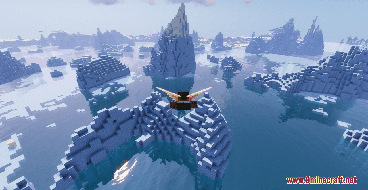 description_11 Membrane Owl Wings Elytra Resource Pack (1.16.5 до 1.19.3, 1.19.2 ) - Пакет текстур