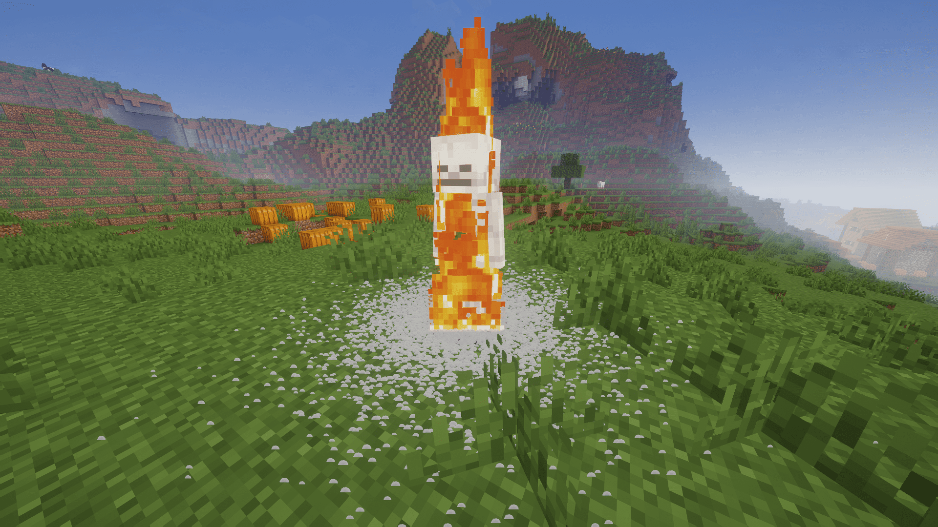 image 3 for BN Blood Particles Mod (1.20.4) - a realistic bleeding gang