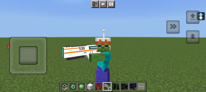 image 11 for Дополнение SF Weapon (1.20) - MCPE/Bedrock Mod