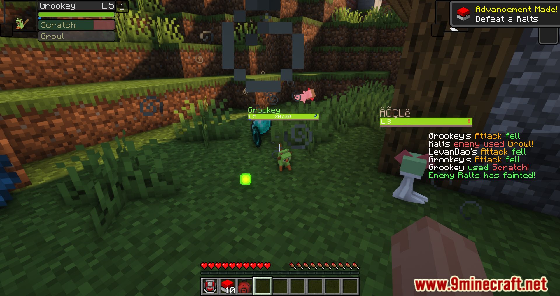 description_10 Pokecube AIO Mod 1.20.1 - training, capturing and trading Pokemobs
