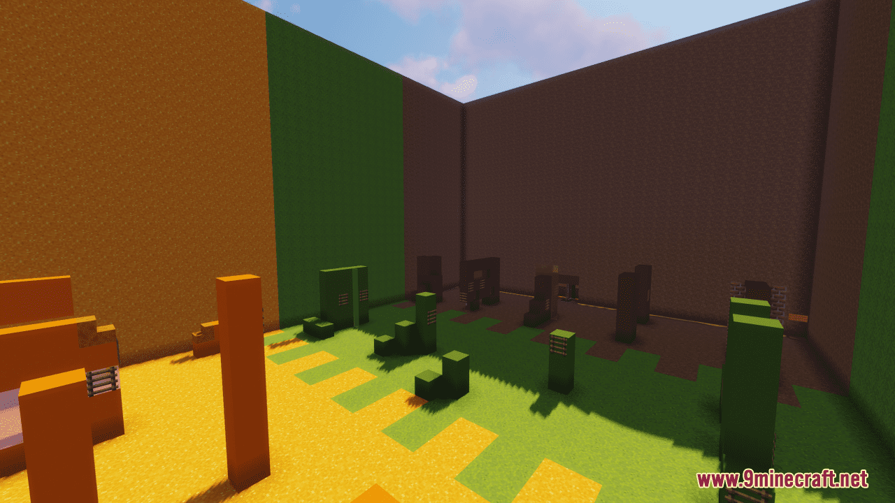 description_8 Mapas de campo de entrenamiento (1.20.4, 1.19.4) - Domina tus habilidades de parkour!