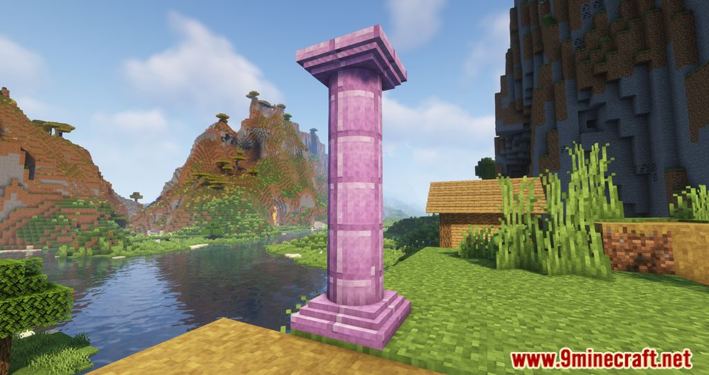 description_12 Domum Ornamentum Mod - Trará muitas decorações para o jogo