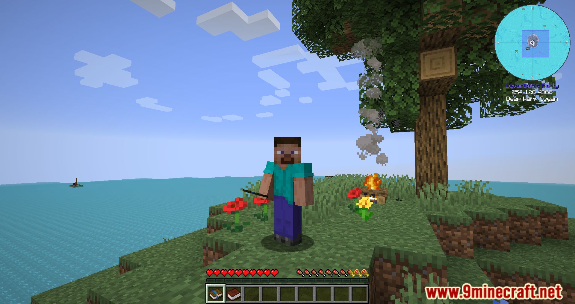 description_5 FTB OceanBlock Modpack (1.16.5) - модпак, основанный на острове