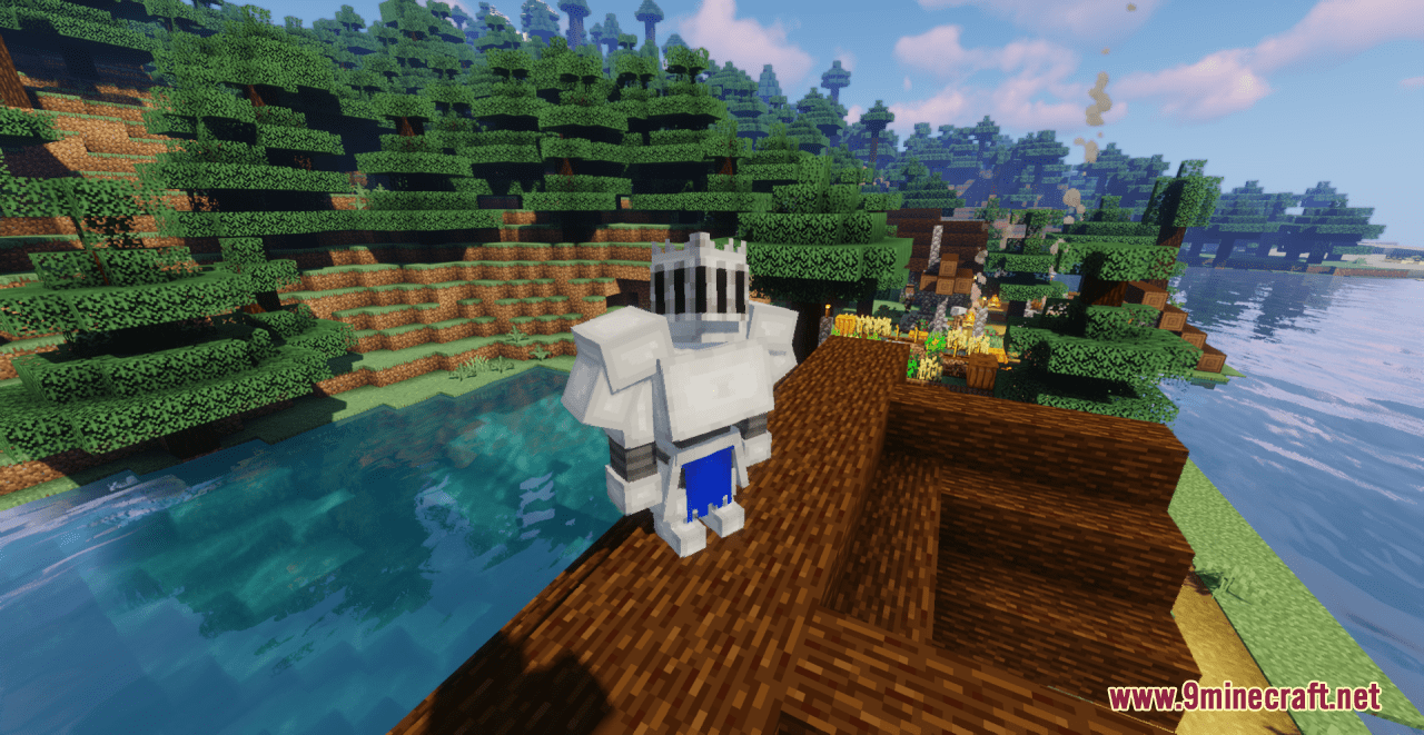 description_8 Golem Knight Resource Pack (1.18.2, 1.19.4, 1.19.2, 1.19) - Пакет текстур