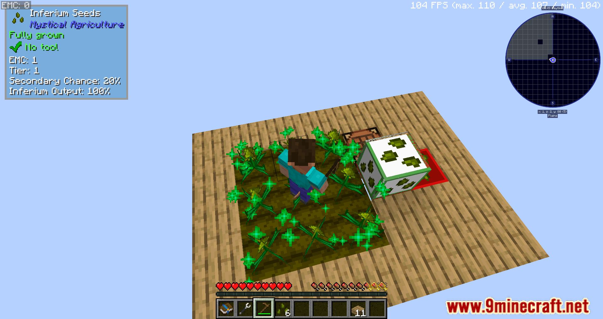 description_13 Mystic Block Modpack (1.16.5) - Focus on traveling through the sky block