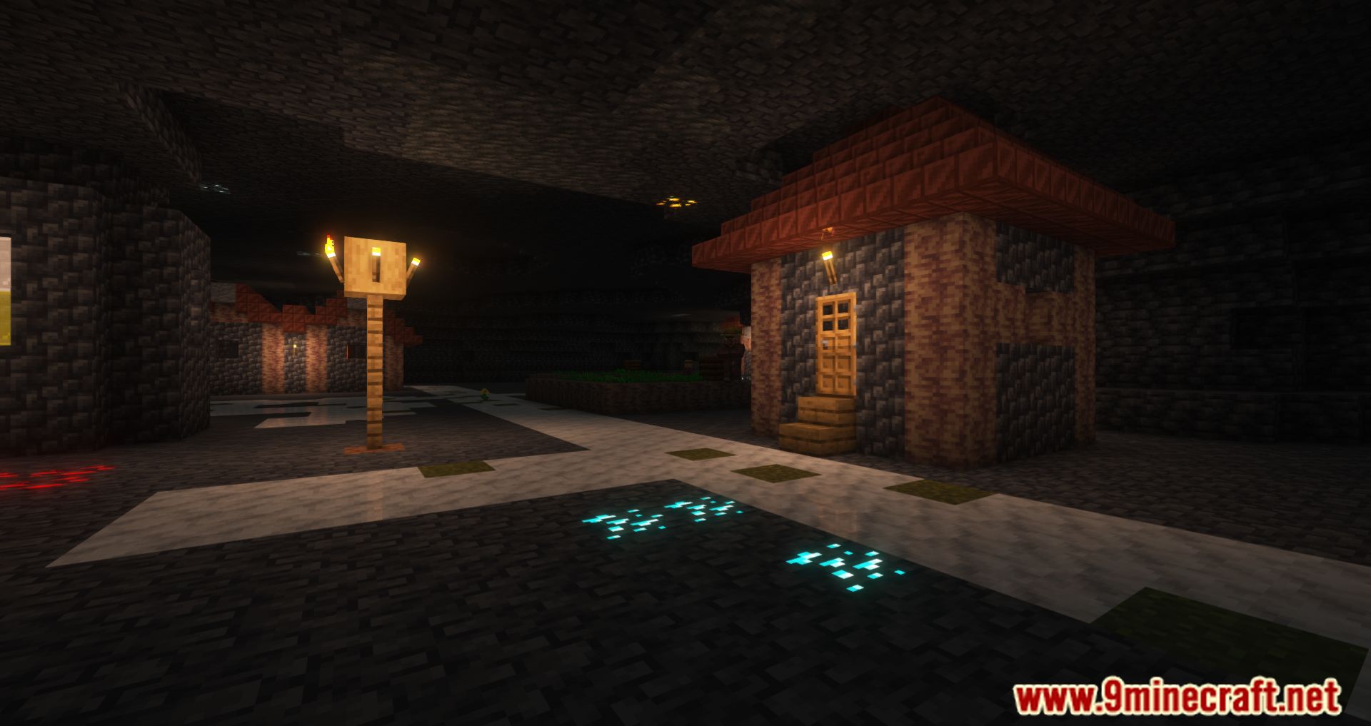 description_3 Underground Villages Mod (1.20.4) - Underground cities