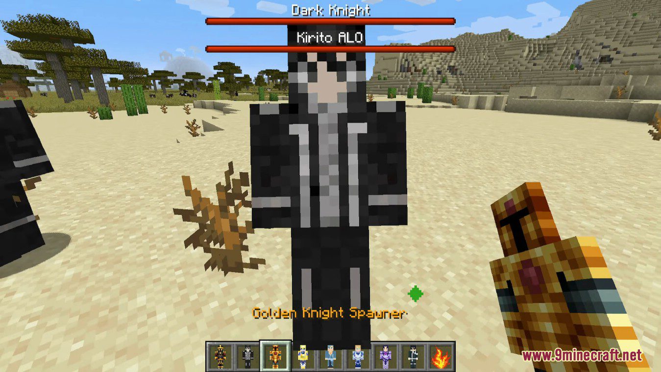 description_1 Sword Craft Online Mod 1.16.5 - Sword Art Online