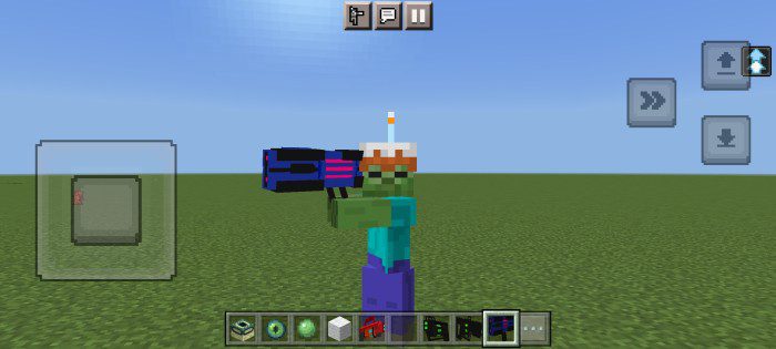 image 15 for Дополнение SF Weapon (1.20) - MCPE/Bedrock Mod