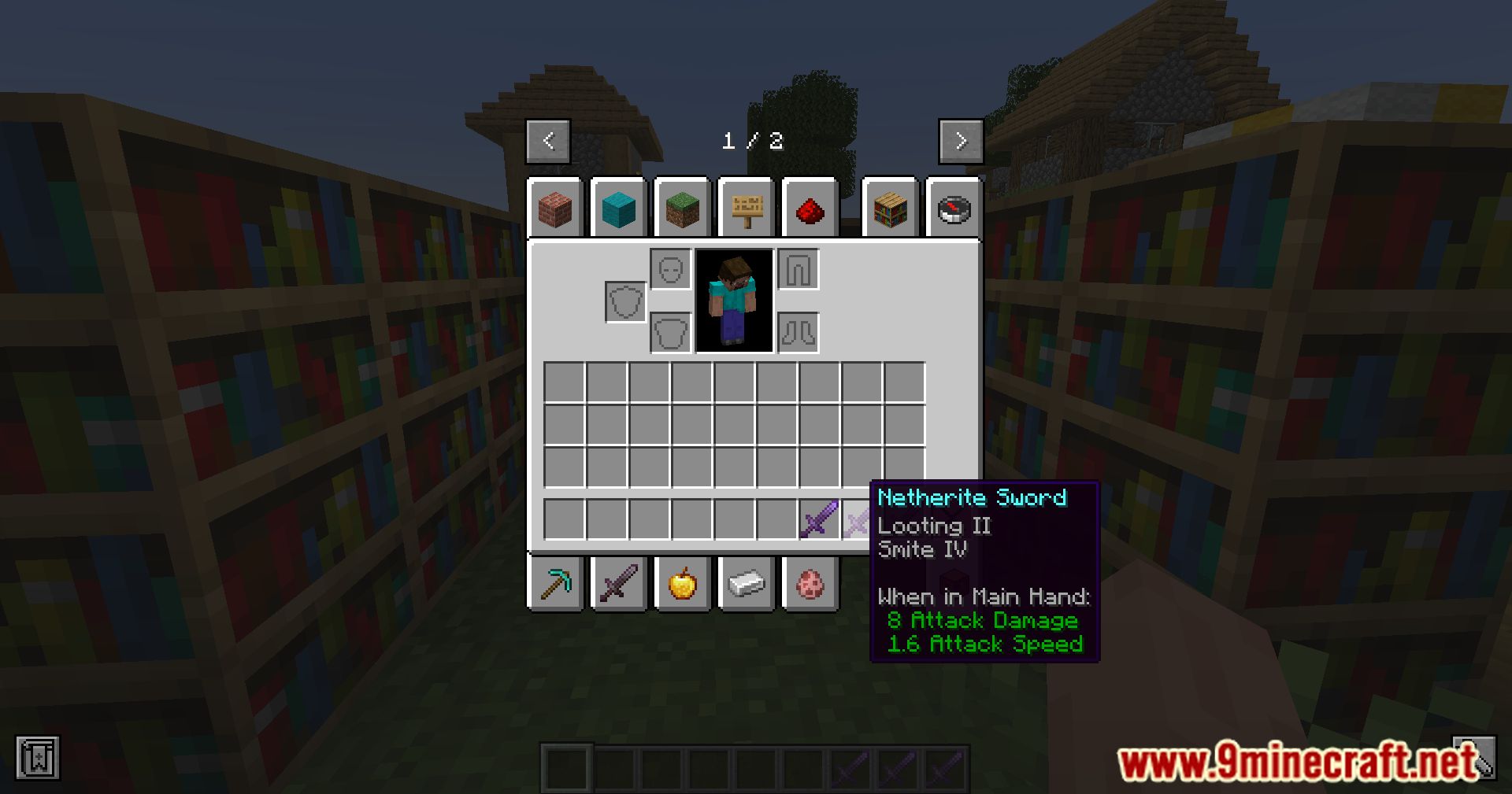 description_4 Max Enchant X Mod 1.19.4 - Redefines the limits of enchantments