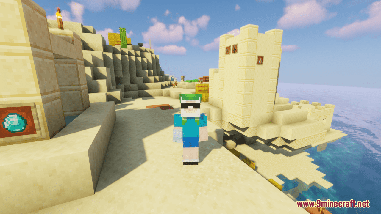 description_12 Unobtrusive Armor Resource Pack (1.19.4, 1.19.2) - текстур-пак