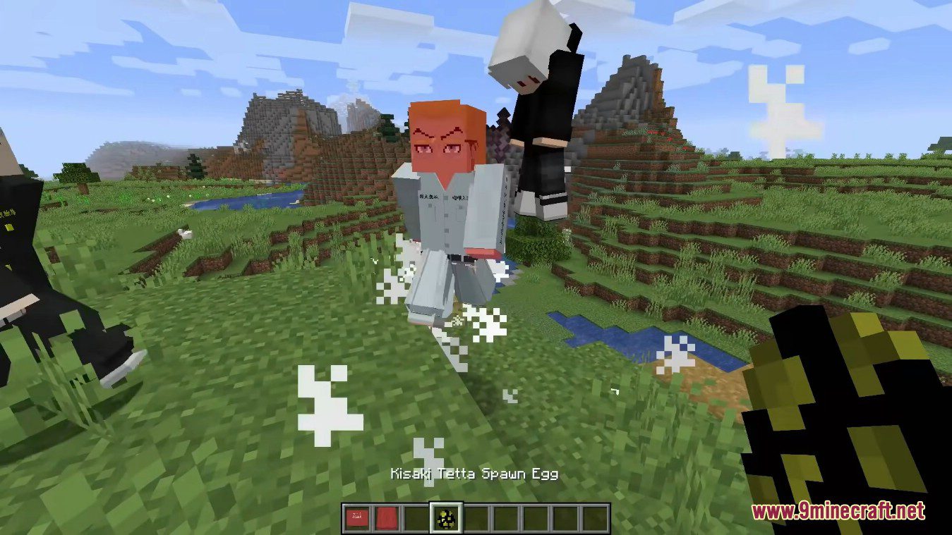 description_10 Tokyo Revengers Mod (1.16.5) - Банды, Мото, Бахадж, Майки