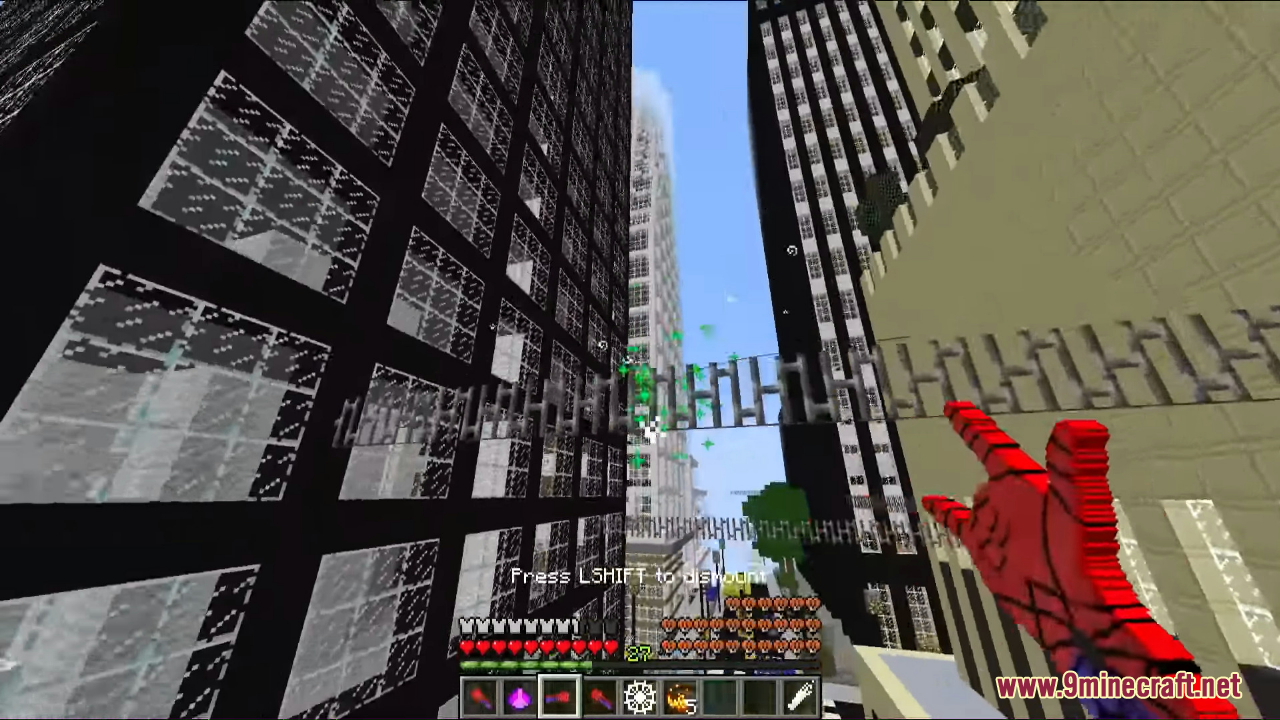 description_4 Человек-паук в ванильном Minecraft (1.20.4, 1.19.4) - станьте своим собственным героем!