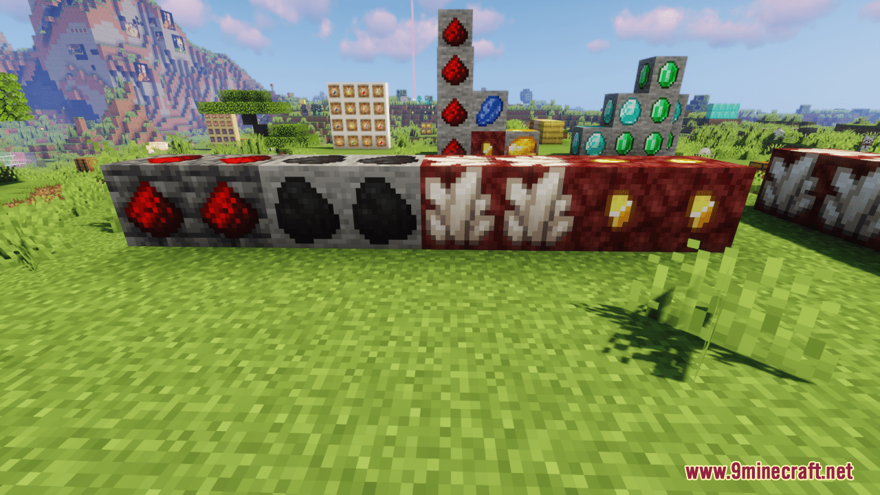 description_2 Ore resource packs (1.20.4, 1.19.4) - Texture packs