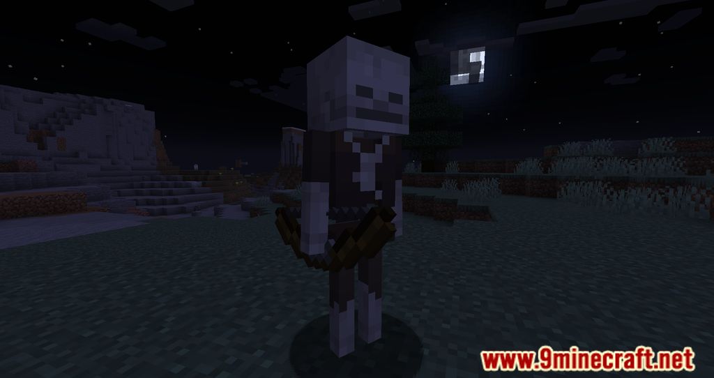 description_3 Skeletal Remains Mod 1.20.1 - fighting new variants of skeletons