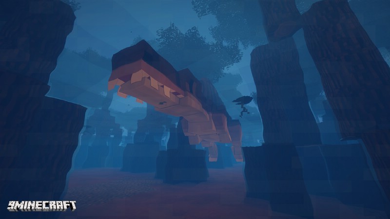 description_16 bones and Archeology Revival Mod (1.12.2) - prehistoric organisms