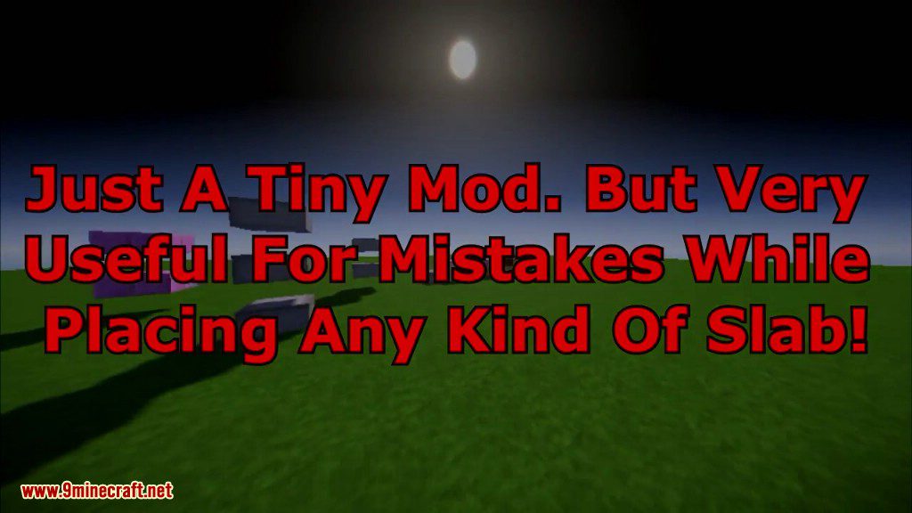 description_7 KleeSlabs Mod (1.20.1) Forge version - destroys only half of double slabs