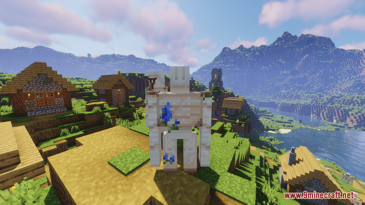 description_8 Resource packs for flower golems (1.20.4, 1.19.4) - Texture packs