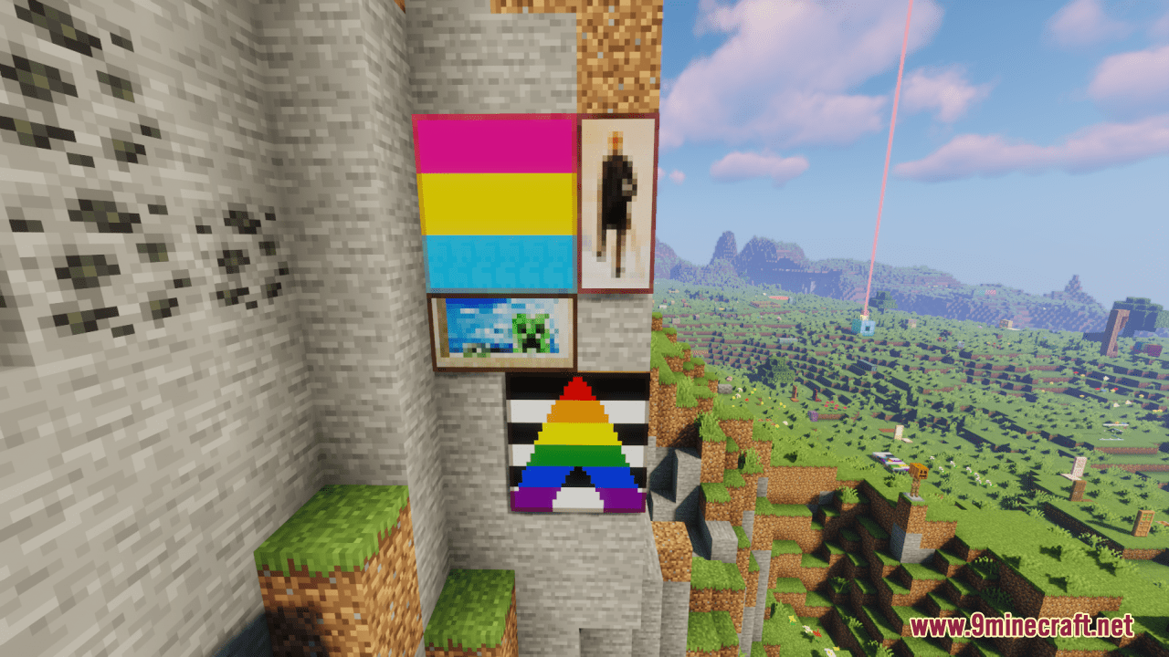 description_2 Pride Resource Pack (1.20.4, 1.19.2) - текстурный пакет