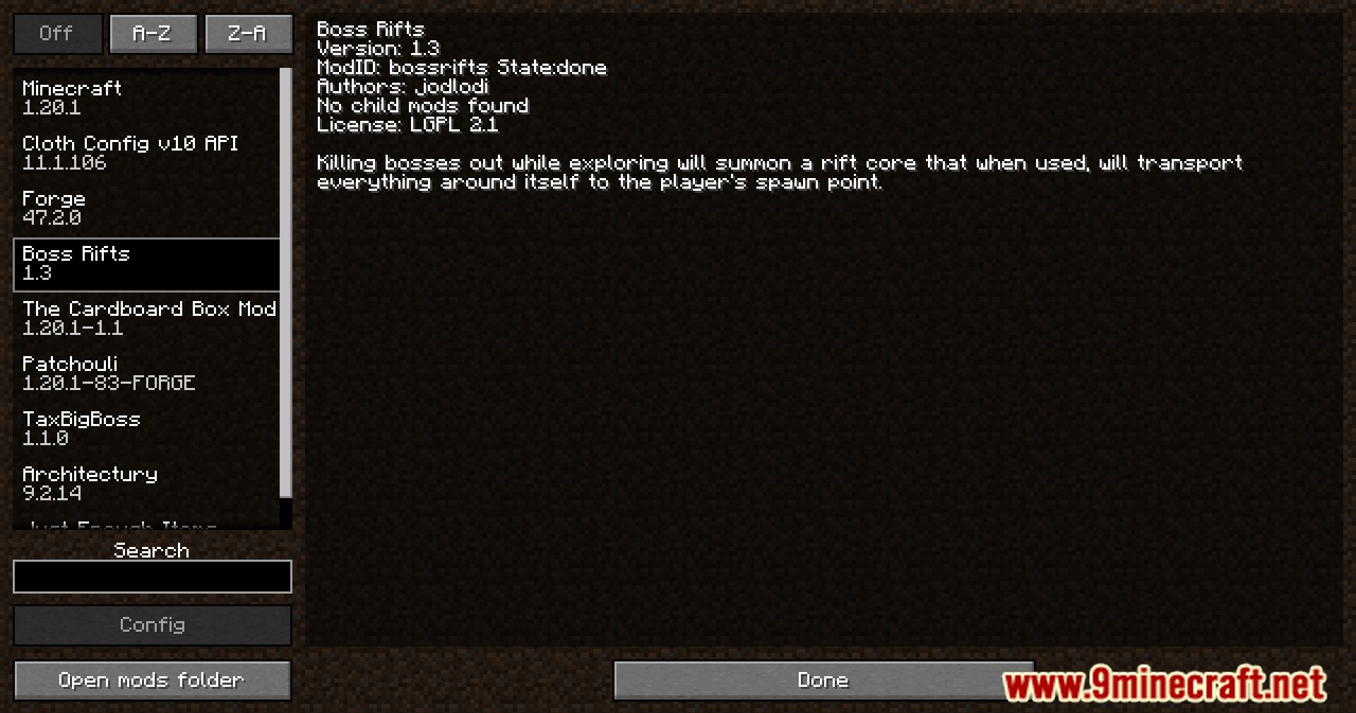 image 1 for Boss Rifts Mode (1.20.4) - Conquista y Retorno, Mejoras de Aventura