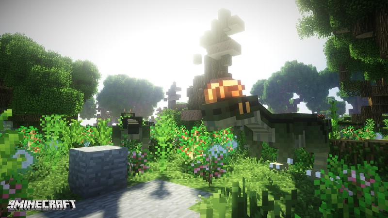 description_8 bones and Archeology Revival Mod (1.12.2) - prehistoric organisms