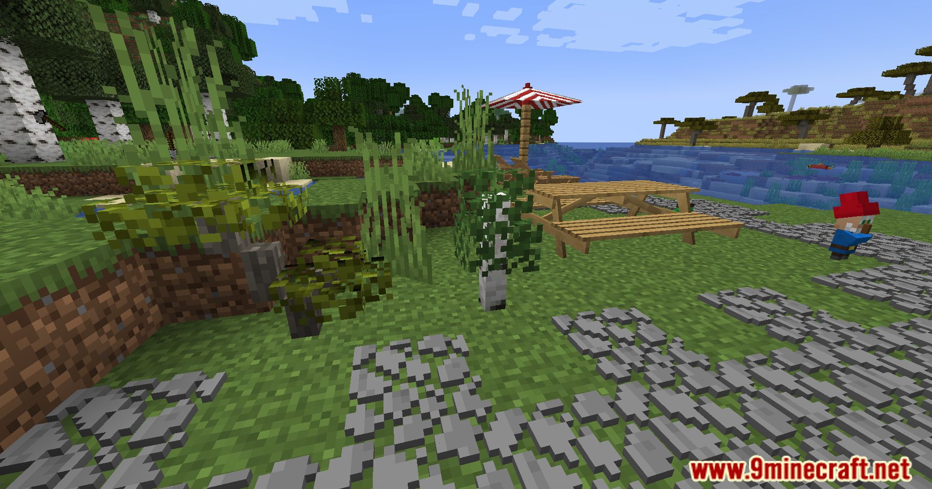 description_4 Moa Decor Garden Mod - promueve la creatividad en tu mundo de Minecraft!