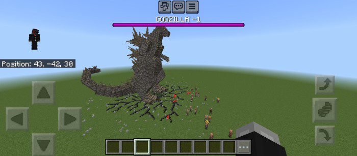 image 3 for Godzilla minus one plugin - 1.20) - MCPE Mode / Mainstream.