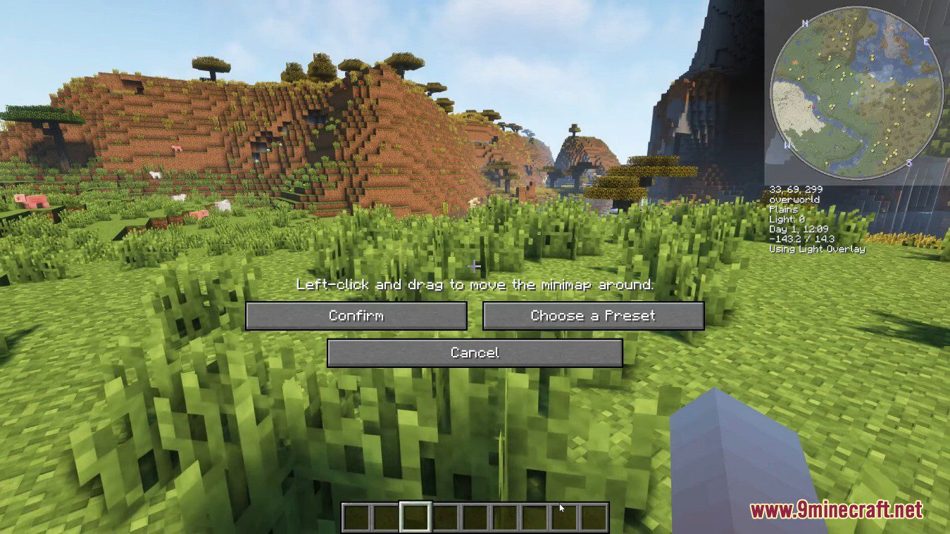 description_5 Xaero's Minimap Fair-Play Edition Mod (1.20.4) - a mod designed for fair PVP