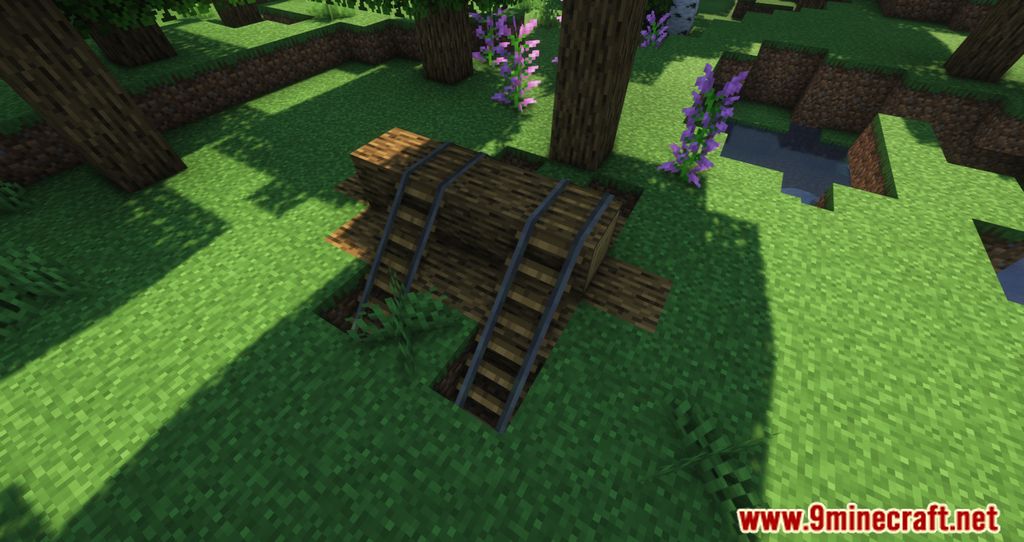 description_6 Curses' Naturals Mod - Случайно генерируемые структуры.