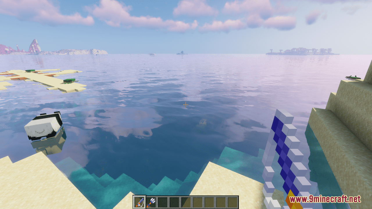 description_4 Seabird Trident & Fishing Rod Resource Pack (1.19.4, 1.19.2) - текстур-пак