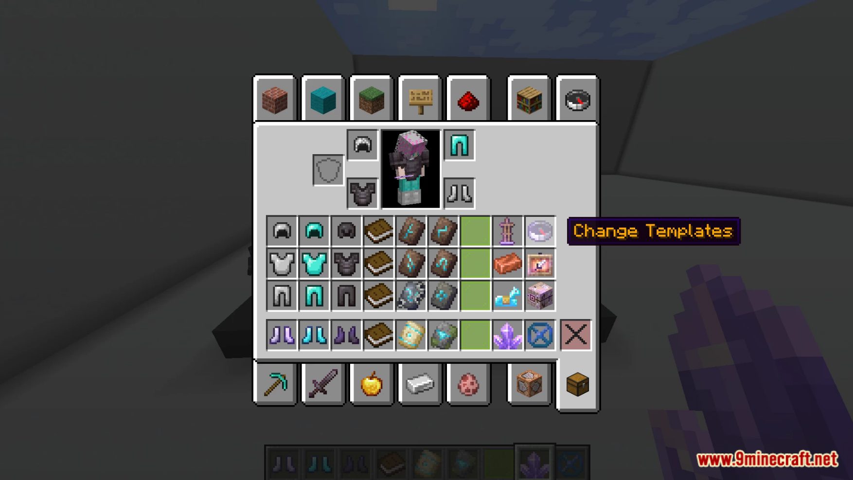 description_7 Armour Designer Data Pack (1.20.2, 1.19.4) - создайте свою собственную броню!