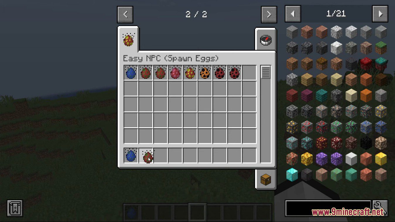 image 1 for Режим Easy NPC Mode (1.20.2) - легкое создание NPC с диалогами