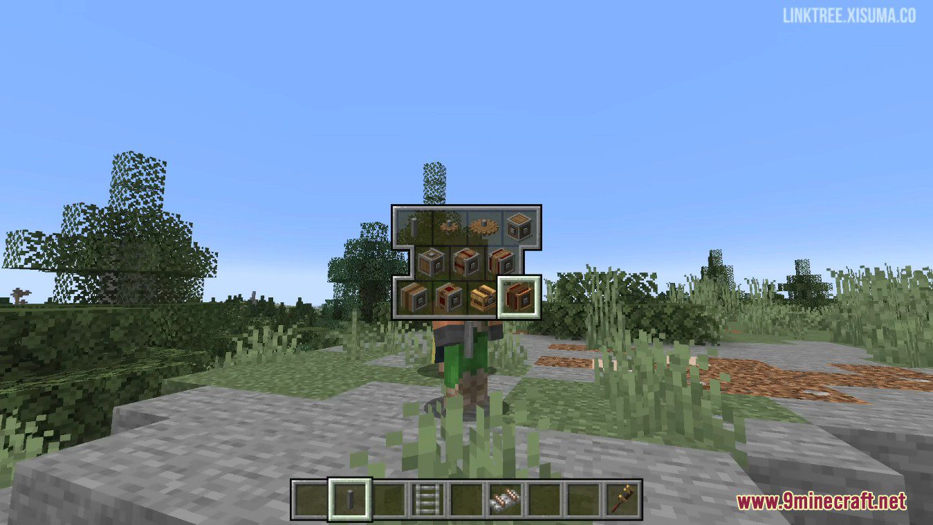 description_1 ItemSwapper Mod (1.20.4) - create your own palette for changing items
