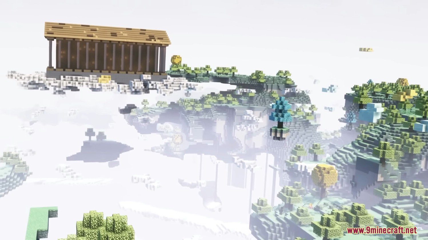 description_1 El Éter Mod 1.20.1 - Dimensión celestial.