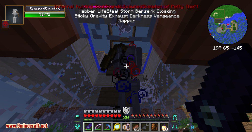 description_0 Infernal Mobs Mod - poderosas criaturas raras
