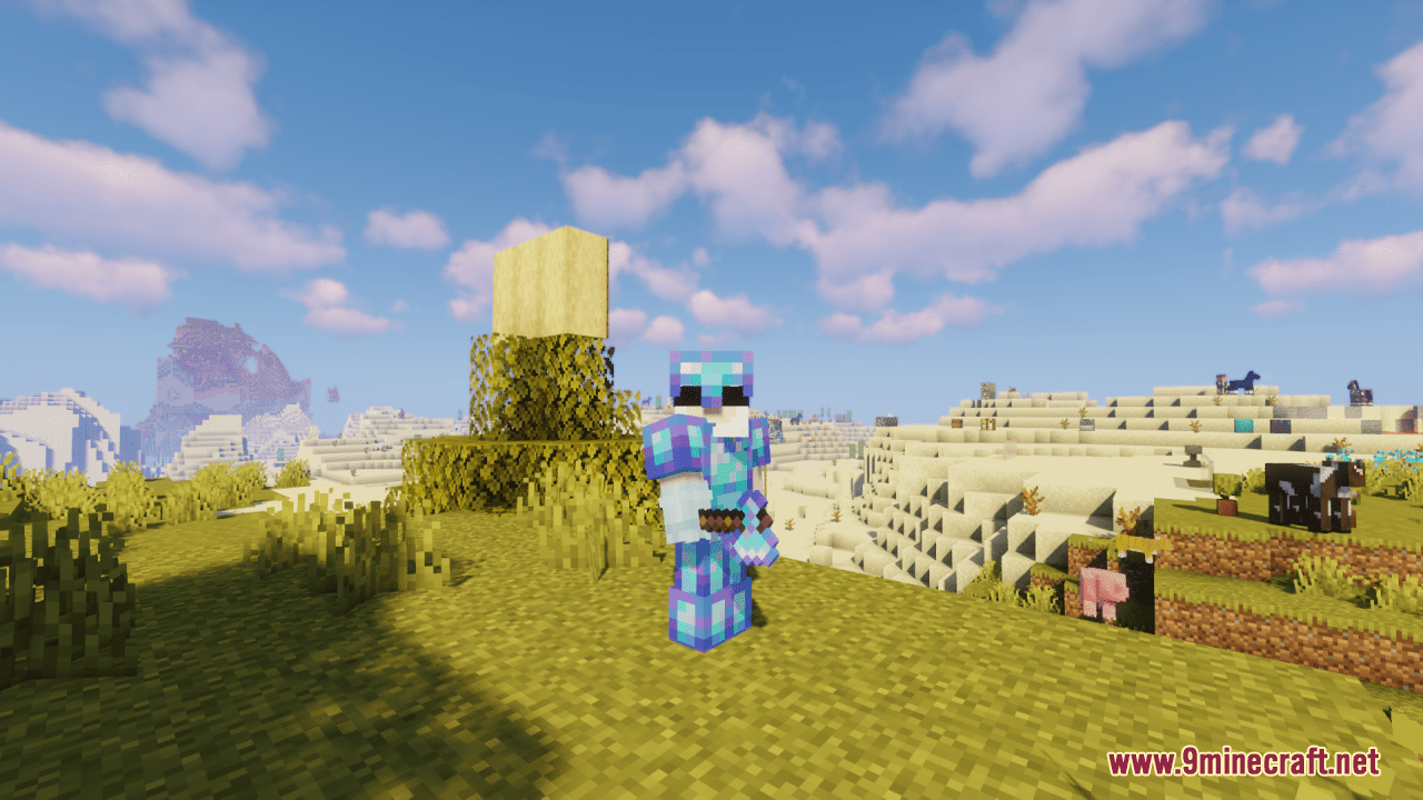 description_3 Alternative Diamonds Resource Pack (1.19.4, 1.19.2) - текстур-пак