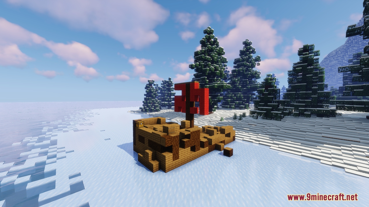 description_6 Stranded 3 Maps (1.20.4, 1.19.4) - the beginning of a new journey