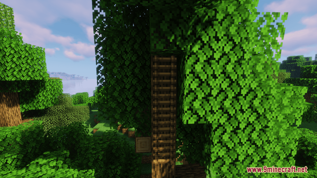 description_8 3D Ladders Resource Pack (1.20.4, 1.19.4) - Пакет текстур
