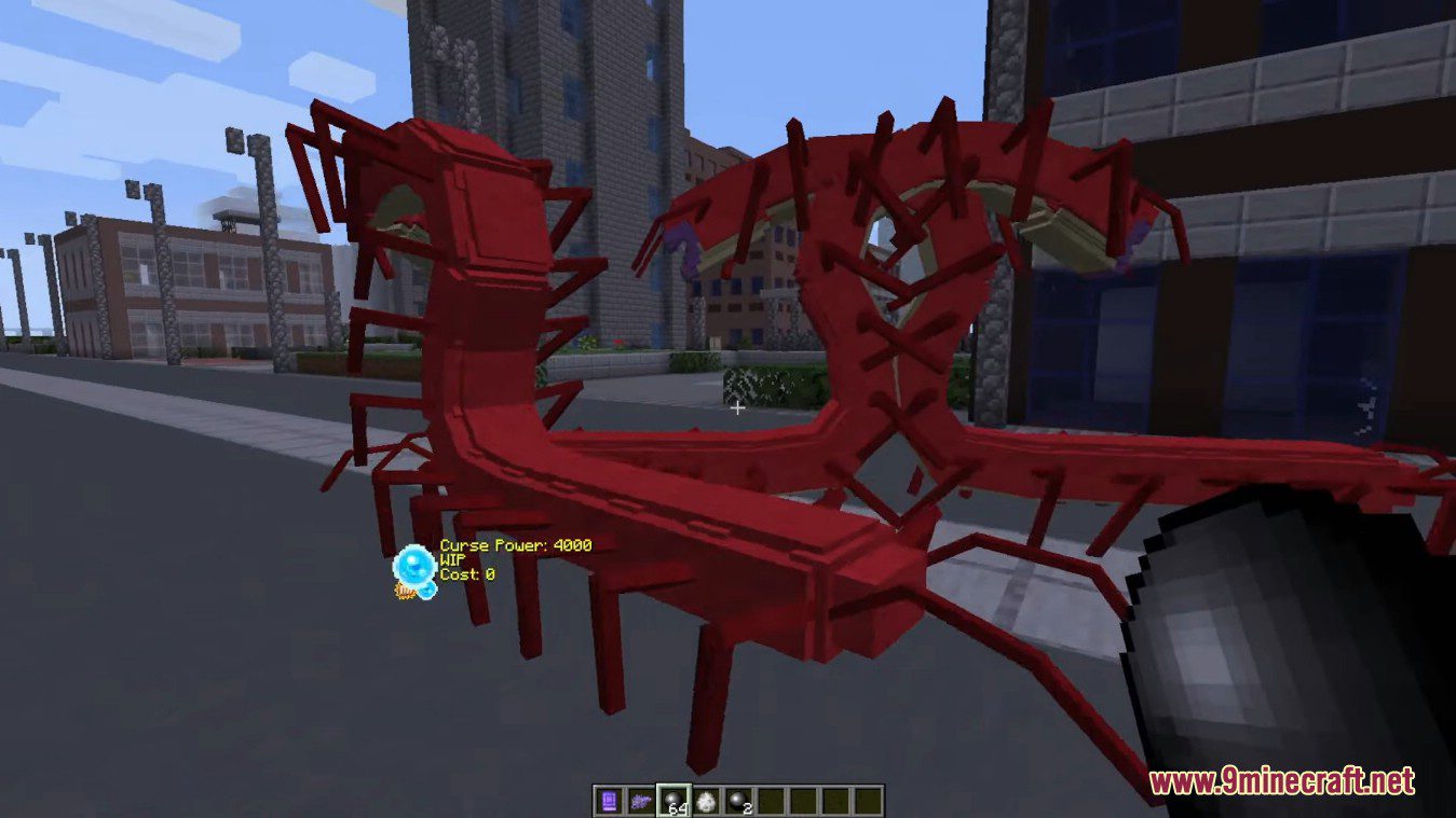 description_10 Jujutsu Craft Mod (1.20.1) - Witchcraft battles, jutsu schemes