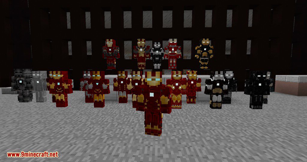 description_13 The Legends Mod (1.7.10) - неограниченное количество супергероев, монстров, ужасов, звездных войн