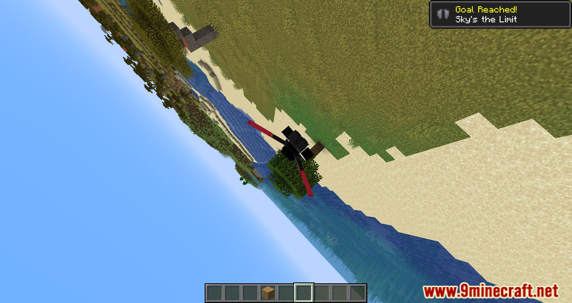 imagem 1 para Mod Do A Barrel Roll (1.20.4) - torna os voos de Elytra mais divertidos!