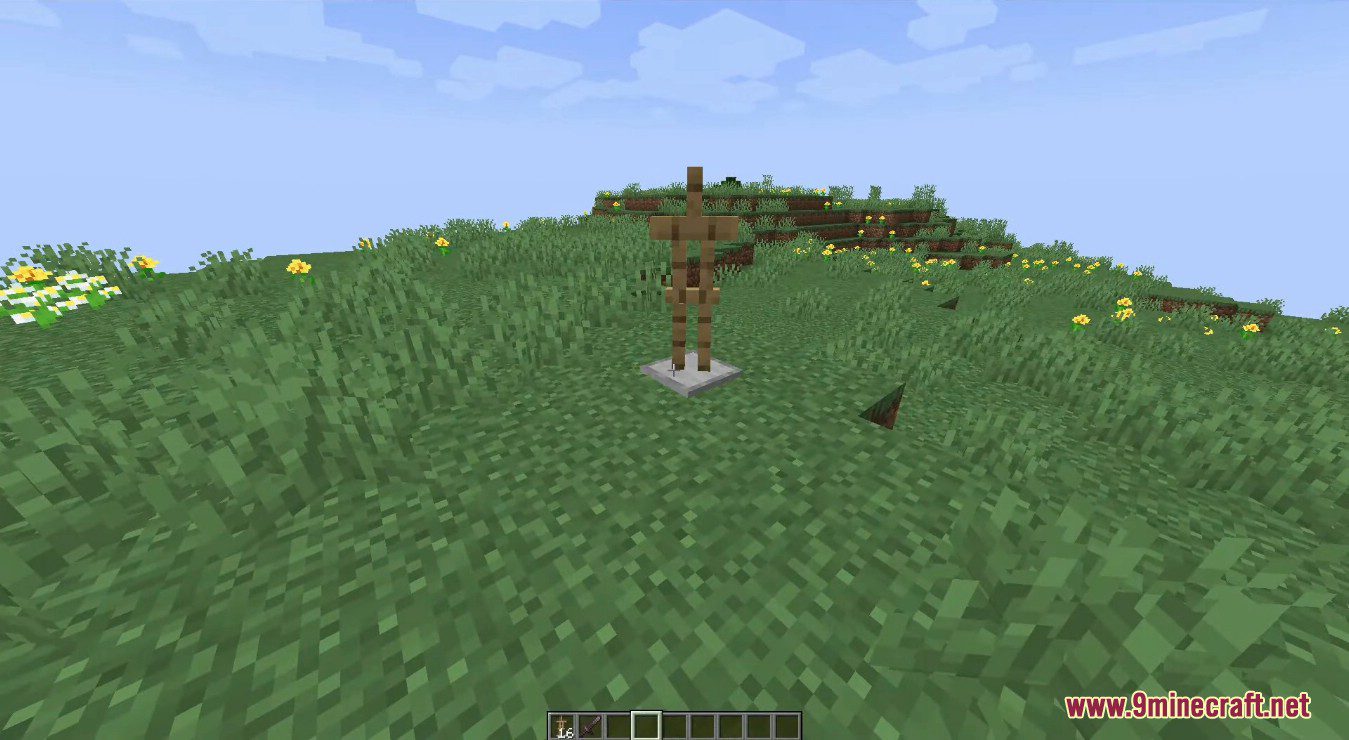 image 4 for Armor Poser Mod (1.20.4) - Configurador de soportes de armadura