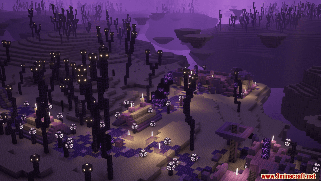image 6 for Qrafty's End Villages Mod (1.20.4) - Another dimension of the end